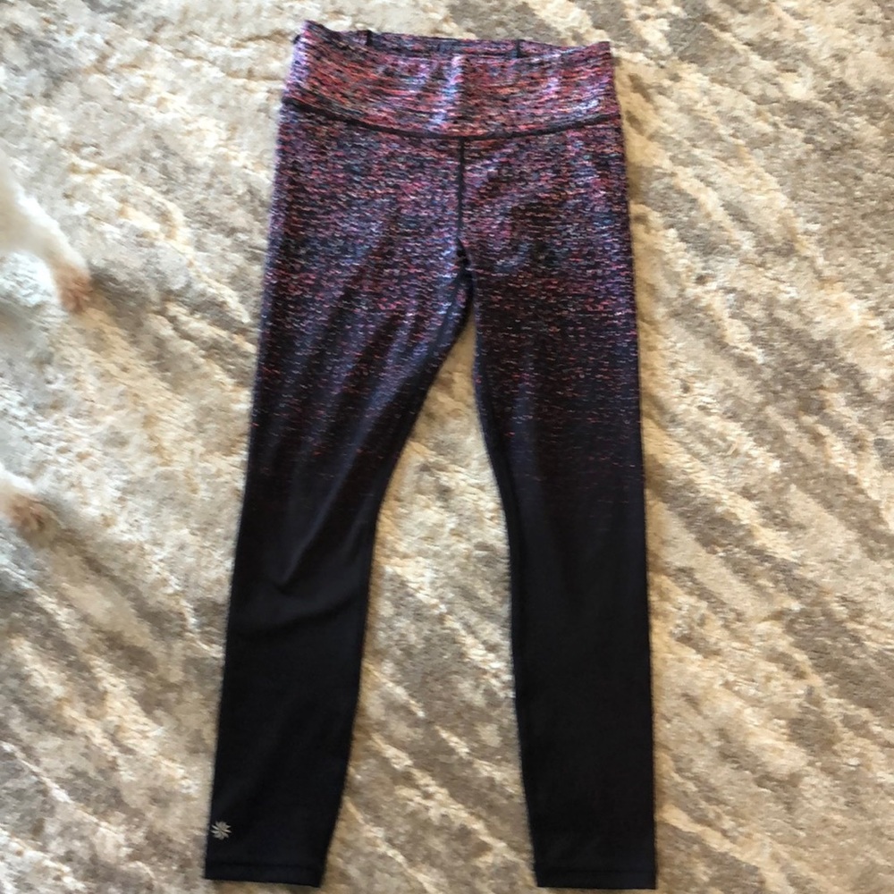 Athleta  Contender Dazzle Leggings Size Small